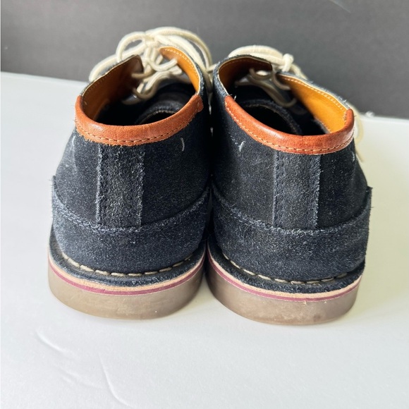 Kenneth Cole Suede Navy Chukka Boots Men’s 7.5 Navy - Picture 3 of 9